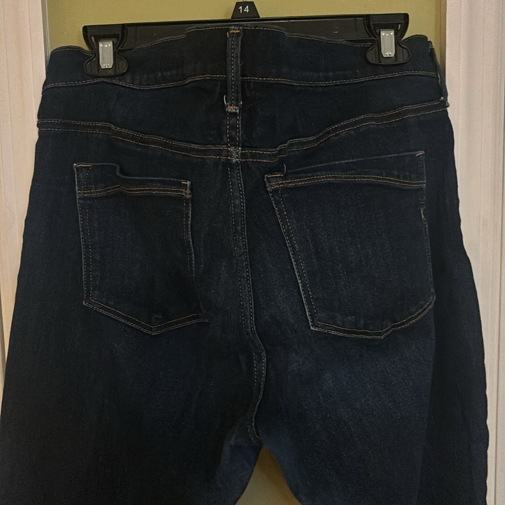 Express Skinny Dark Wash Denim Legging 14